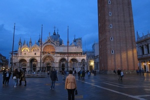 Piazza in Evening